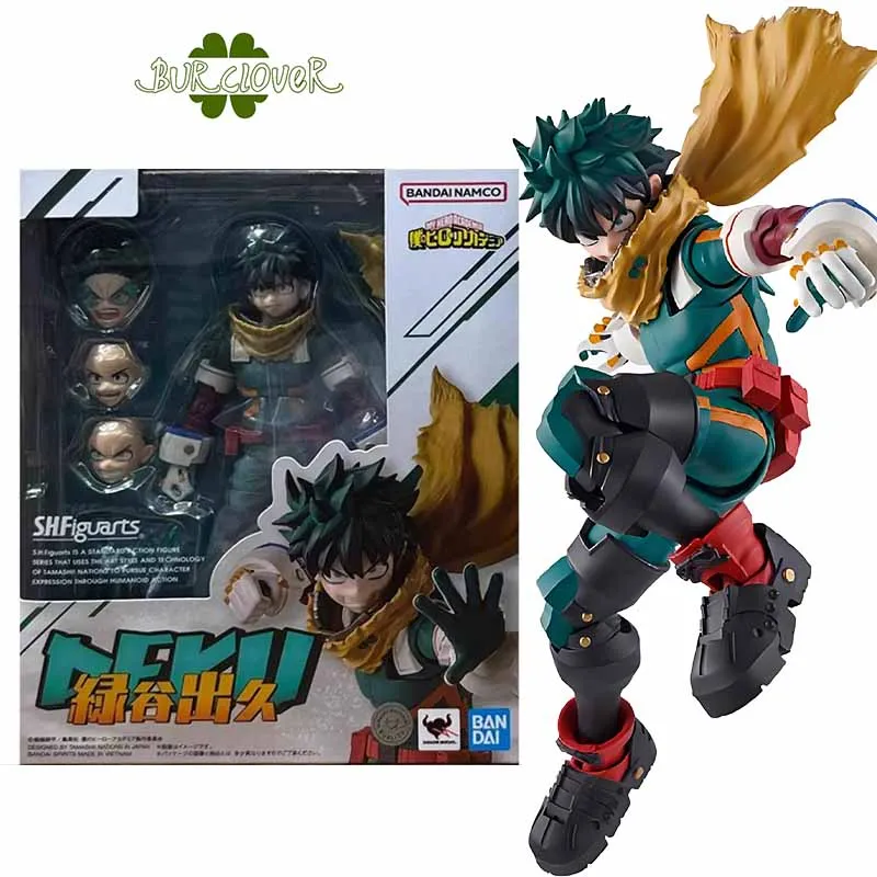 Bandai Original SHF Anime Figure Midoriya Izuku Bakugou Katsuki Action Figure Toys For Boys /Girls /Kids /Christmas Gift