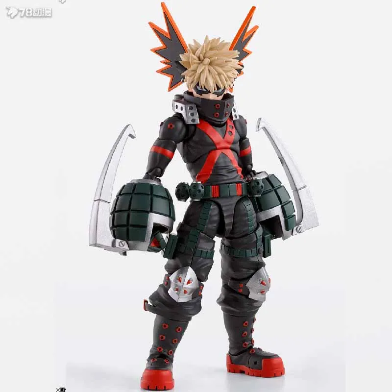 Bandai Original SHF Anime Figure Midoriya Izuku Bakugou Katsuki Action Figure Toys For Boys /Girls /Kids /Christmas Gift