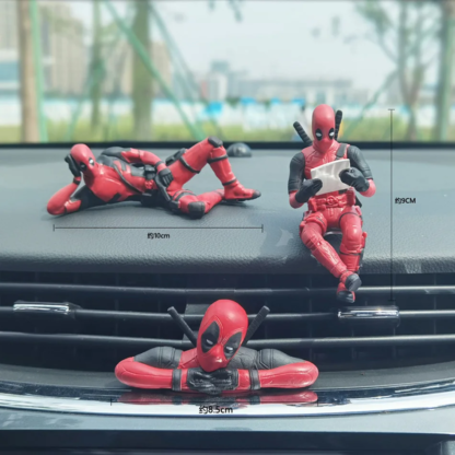 Anime Deadpool 2 Action Figure Sitting lying Posture Model Anime X-Men Mini Doll Decoration Collection Figurine Gifts - Image 6