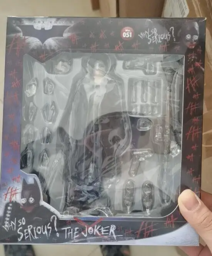 MAFEX 051 Joker in Batman Articulated Action Figure Collectible Model Toy 15cm - Image 6