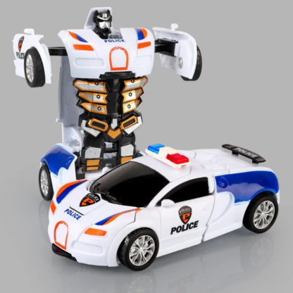 Mini 2 In 1 One-key Deformation Car Toys Automatic Transform Robot Plastic Model Diecasts Toy Boys Amazing Gifts Children Toys - Image 2