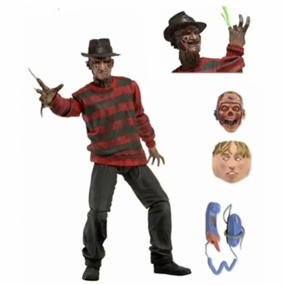 NECA Freddy Krueger Action Figure Collectible Model Toy Halloween Horror Christmas Gifts - Image 6