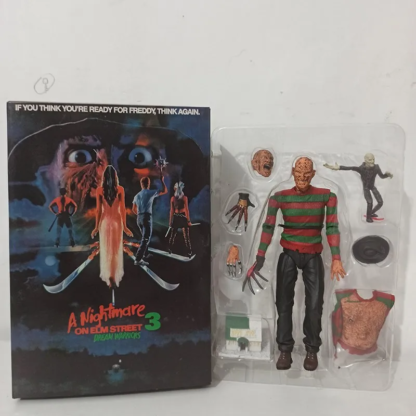 NECA Freddy Krueger Action Figure Collectible Model Toy Halloween Horror Christmas Gifts - Image 3