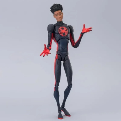 Shf Anime Spider-man Figuarts Miles Morales Gwen Action Figures Gwen Spider Woman Figurine Spiderman Figure Pvc Model Doll Toys - Image 6