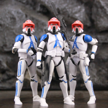 Star Wars 104th 212th 442nd 332nd 501st 6" Action Figure ARC ARF Trooper Shock Asohka Commander Phase 2 Episode II Clone Toys - Image 6