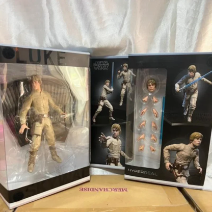 Star Wars Luke Skywalker New Hope Edition Action Figure Movable Alloy Skeleton Skywalker Luke With Lightsaber Collection Model - Image 5