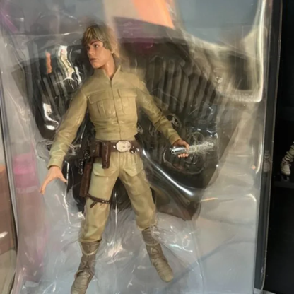 Star Wars Luke Skywalker New Hope Edition Action Figure Movable Alloy Skeleton Skywalker Luke With Lightsaber Collection Model - Image 6