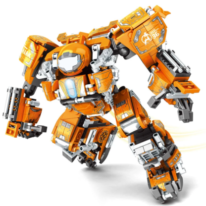 Superheroes Mecha Building Blocks Toys for Boys Super Armor Robot Model Military Warrior Action Figures Gifts for Kids Children - Image 6