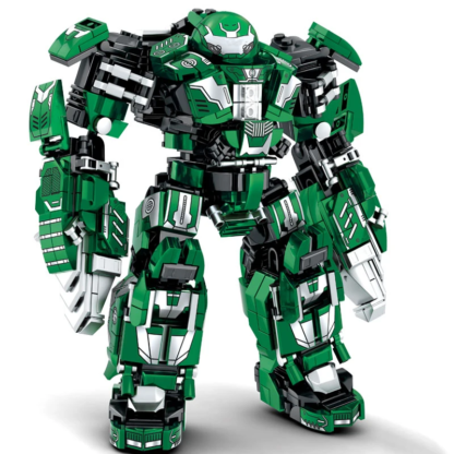 Superheroes Mecha Building Blocks Toys for Boys Super Armor Robot Model Military Warrior Action Figures Gifts for Kids Children - Image 5