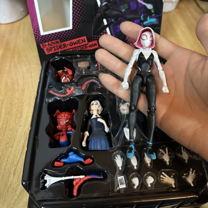 Sv Action Gwen Stacy Action Figure Collection Sentinel Spider Gwen Marvel Spider-Man Into the Spider Verse Figures Model Toys