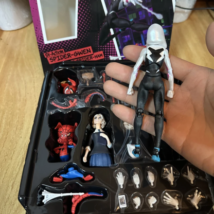 Sv Action Gwen Stacy Action Figure Collection Sentinel Spider Gwen Marvel Spider-Man Into the Spider Verse Figures Model Toys - Image 3