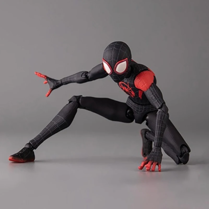 Sv Action Spiderman Miles Morales Action Figure Collection Sentinel Marvel Spider-Man Into the Spider Verse Figures Model Toys - Image 4