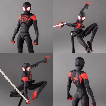 Sv Action Spiderman Miles Morales Action Figure Collection Sentinel Marvel Spider-Man Into the Spider Verse Figures Model Toys - Image 5