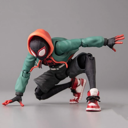 Sv Action Spiderman Miles Morales Action Figure Collection Sentinel Marvel Spider-Man Into the Spider Verse Figures Model Toys - Image 3