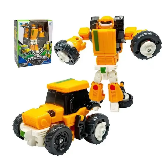 Tractor Yellow