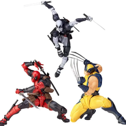 X-men Yamaguchi Deadpool Wolverine Action Figure Variant Movable Joint Dead Pool Statue Model Collectible Ornaments Gifts Toys